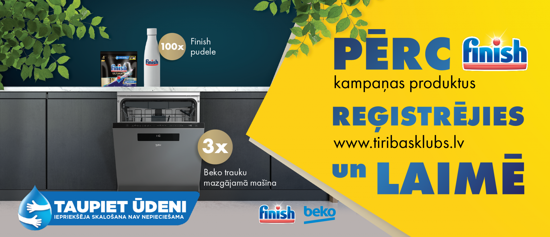 Pērc Finish un laimē