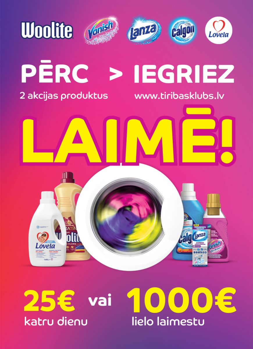Pērc, Iegriez, Laimē
